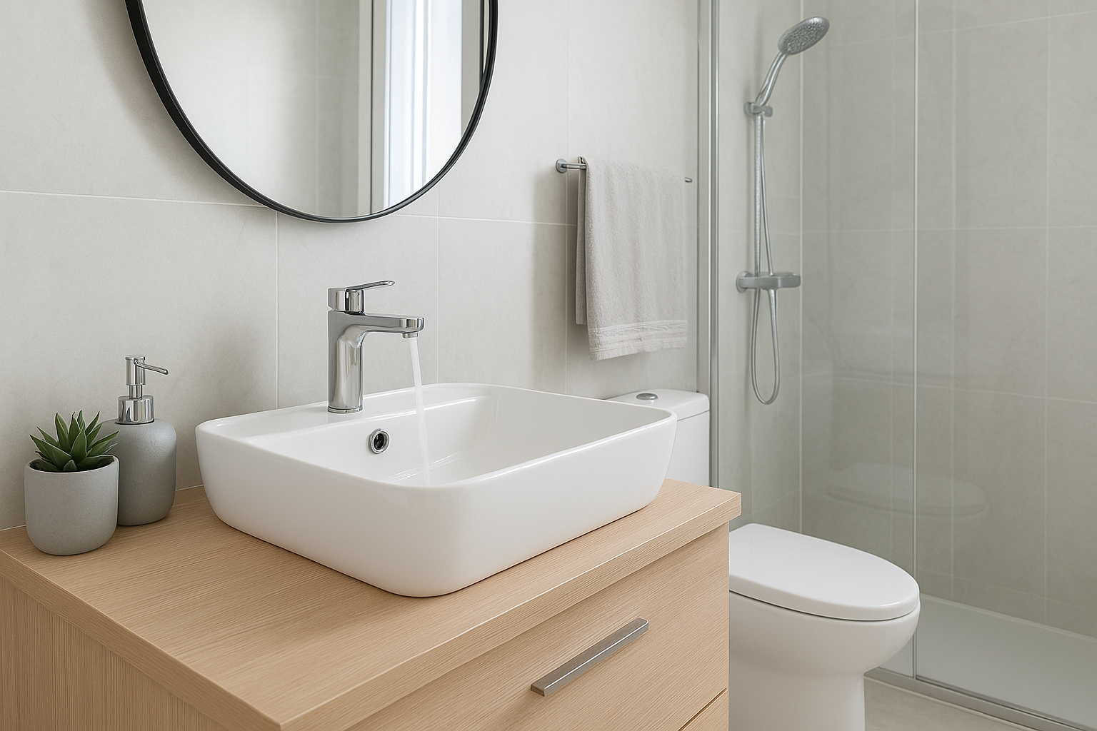 Giải pháp tiết kiệm nước hiệu quả trong phòng tắm hiện đại