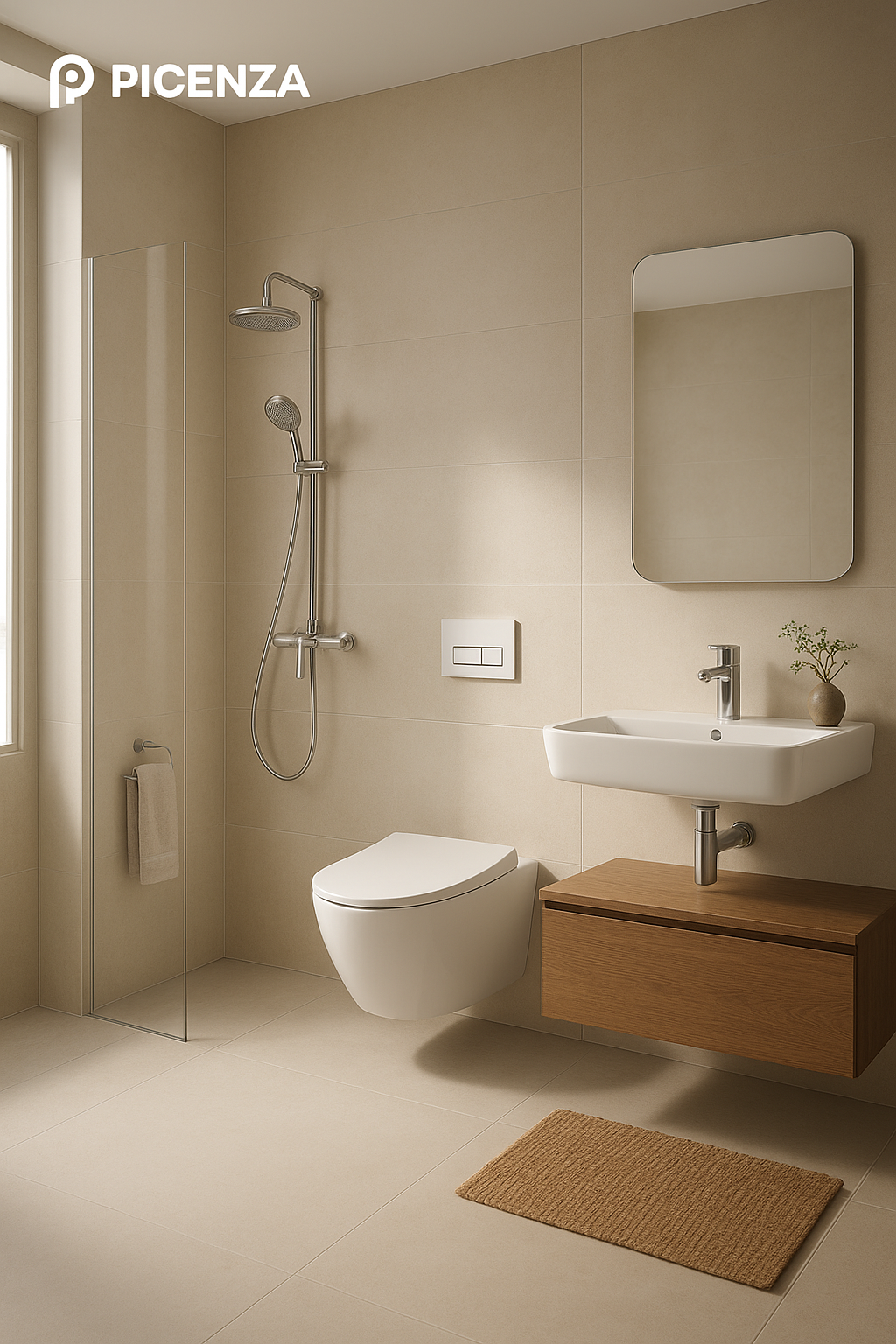 Picenza – Định nghĩa lại chuẩn mực tiện nghi trong không gian phòng tắm Việt