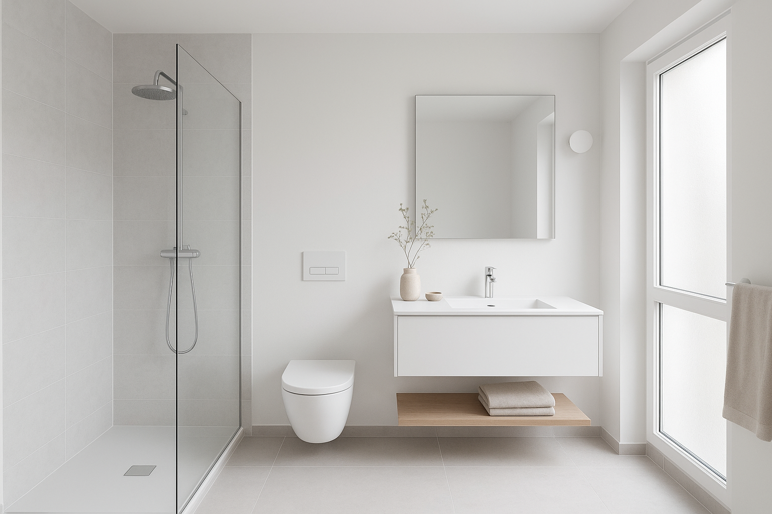 Xu hướng thiết kế phòng tắm tối giản: Khi ít chính là nhiều